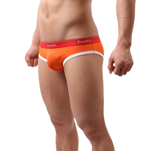 DomiGe Men's Low-Rise Modal Briefs with U-Pouch