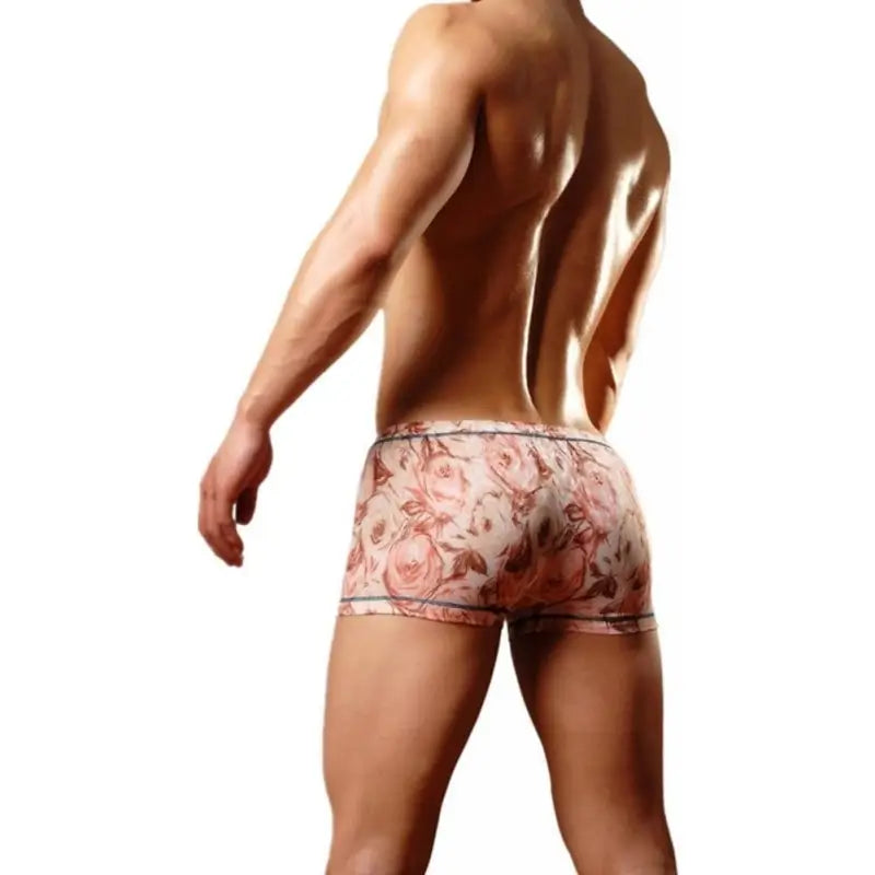 Dominik Men's Boxers with Rust Print - Soft, Comfortable & Stylish Underwear