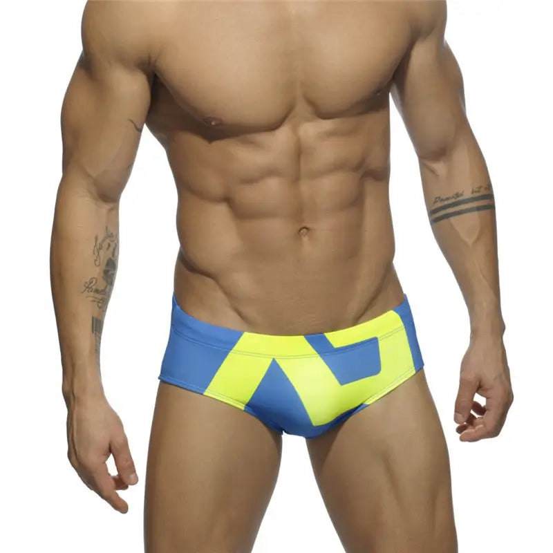 DomiGe Men's Fashion Swim Briefs - Sexy Swimwear Ultra-Fine