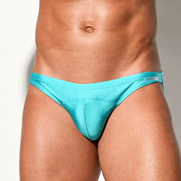 Desmiit Men's Swim Briefs - Low-Rise Swimwear for Beach & Pool