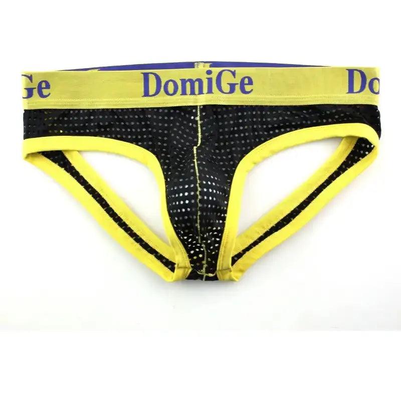 Bold & Breezy Men's Jockstraps with Logo Waistband - Unleash Your Freedom Male Underwear - His Inwear