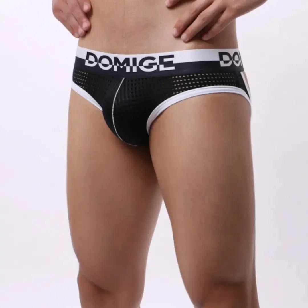 Bold & Breezy Men's Jockstraps with Logo Waistband - Unleash Your Freedom Male Underwear - His Inwear