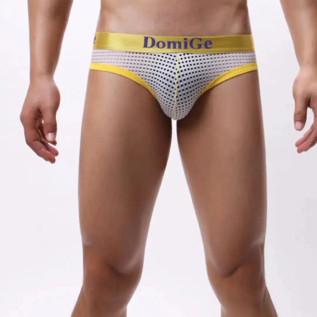 Bold & Breezy Men's Jockstraps with Logo Waistband - Unleash Your Freedom Male Underwear - His Inwear