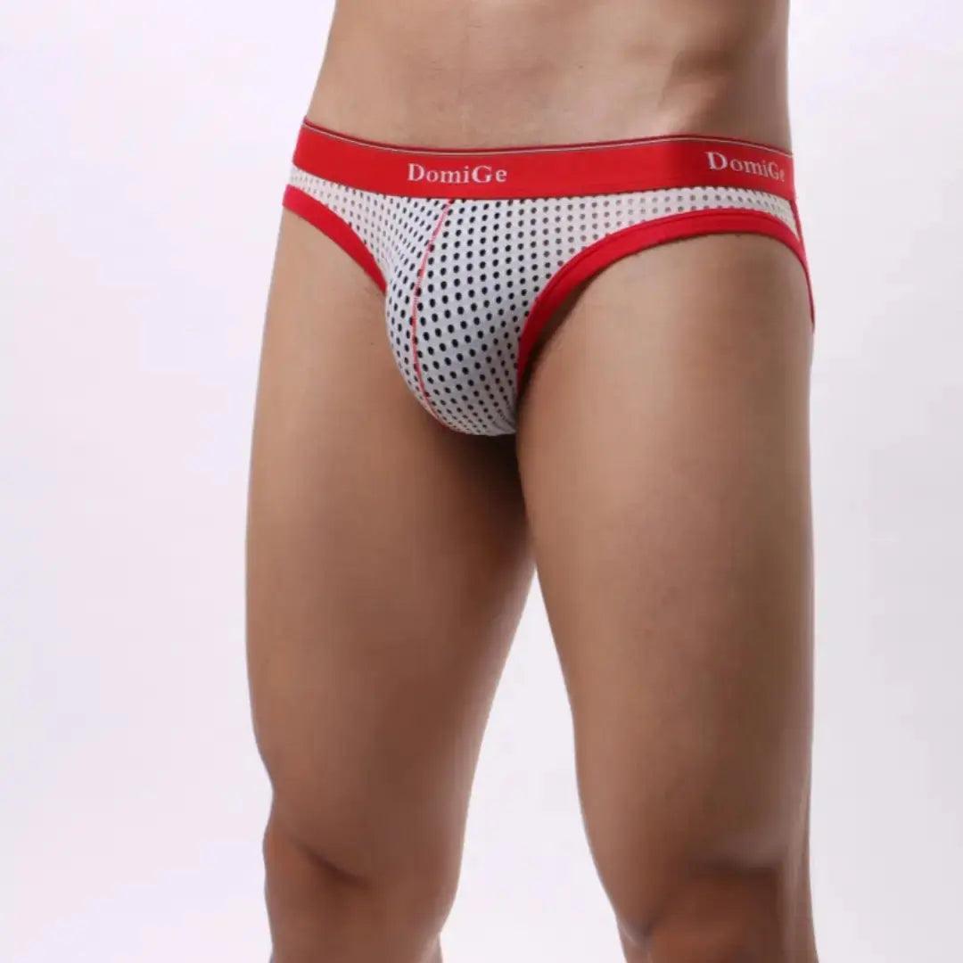 Bold & Breezy Men's Jockstraps with Logo Waistband - Unleash Your Freedom Male Underwear - His Inwear