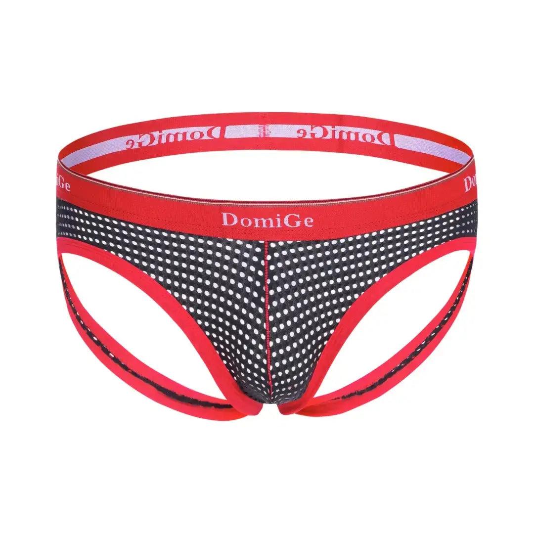 Bold & Breezy Men's Jockstraps with Logo Waistband - Unleash Your Freedom Male Underwear - His Inwear