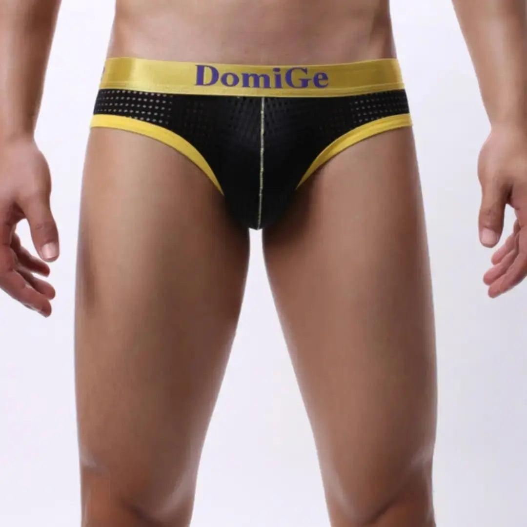 Bold & Breezy Men's Jockstraps with Logo Waistband - Unleash Your Freedom Male Underwear - His Inwear