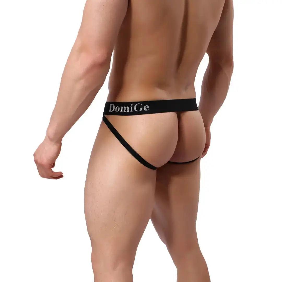 Bold Men's Cotton-Lycra Jockstrap with 3D Shield Cut and W-Shape Allure Male Underwear - His Inwear