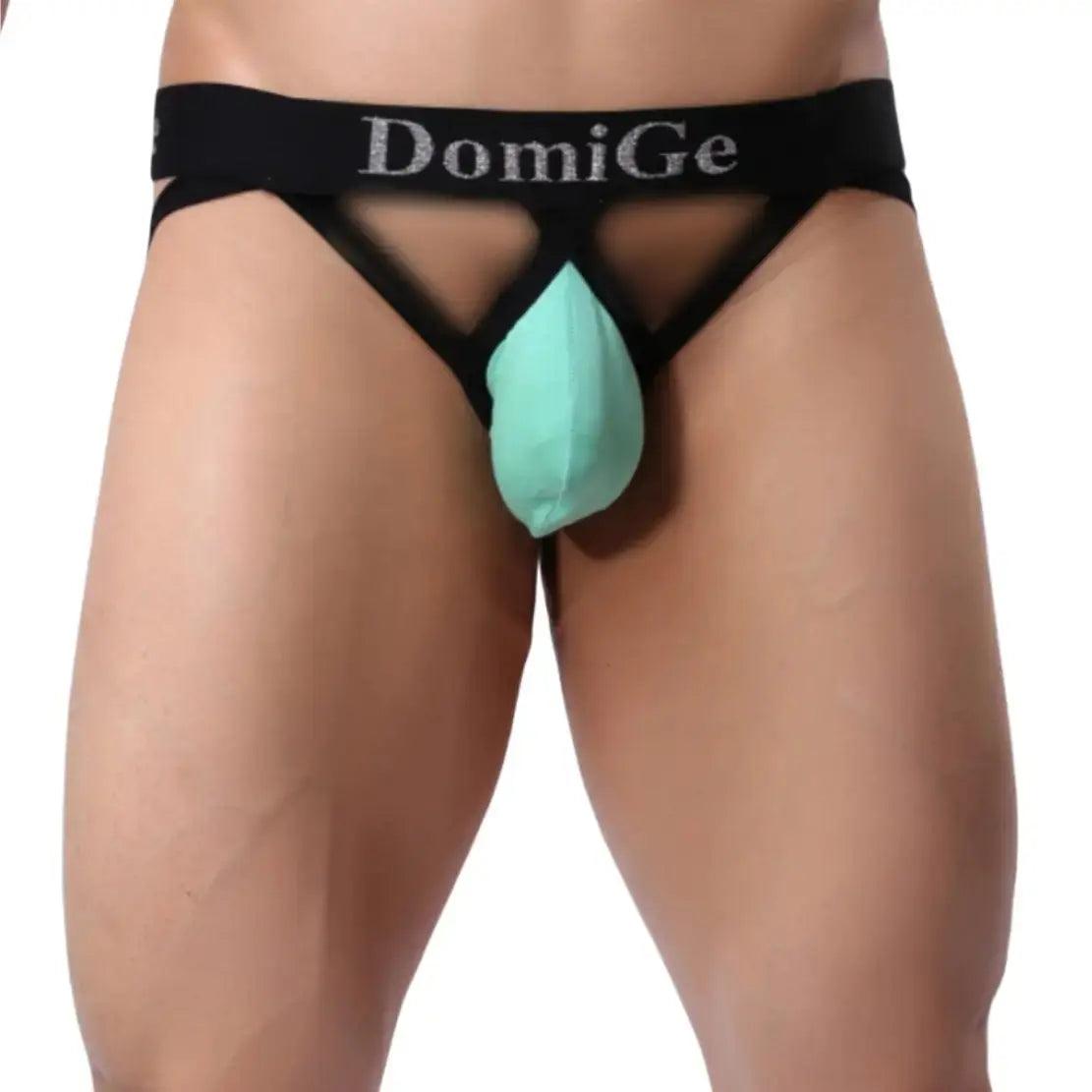 Bold Men's Cotton-Lycra Jockstrap with 3D Shield Cut and W-Shape Allure Male Underwear - His Inwear