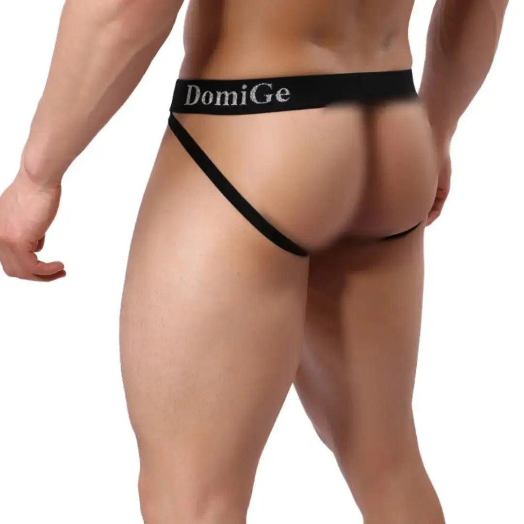 Bold Men's Cotton-Lycra Jockstrap with 3D Shield Cut and W-Shape Allure Male Underwear - His Inwear