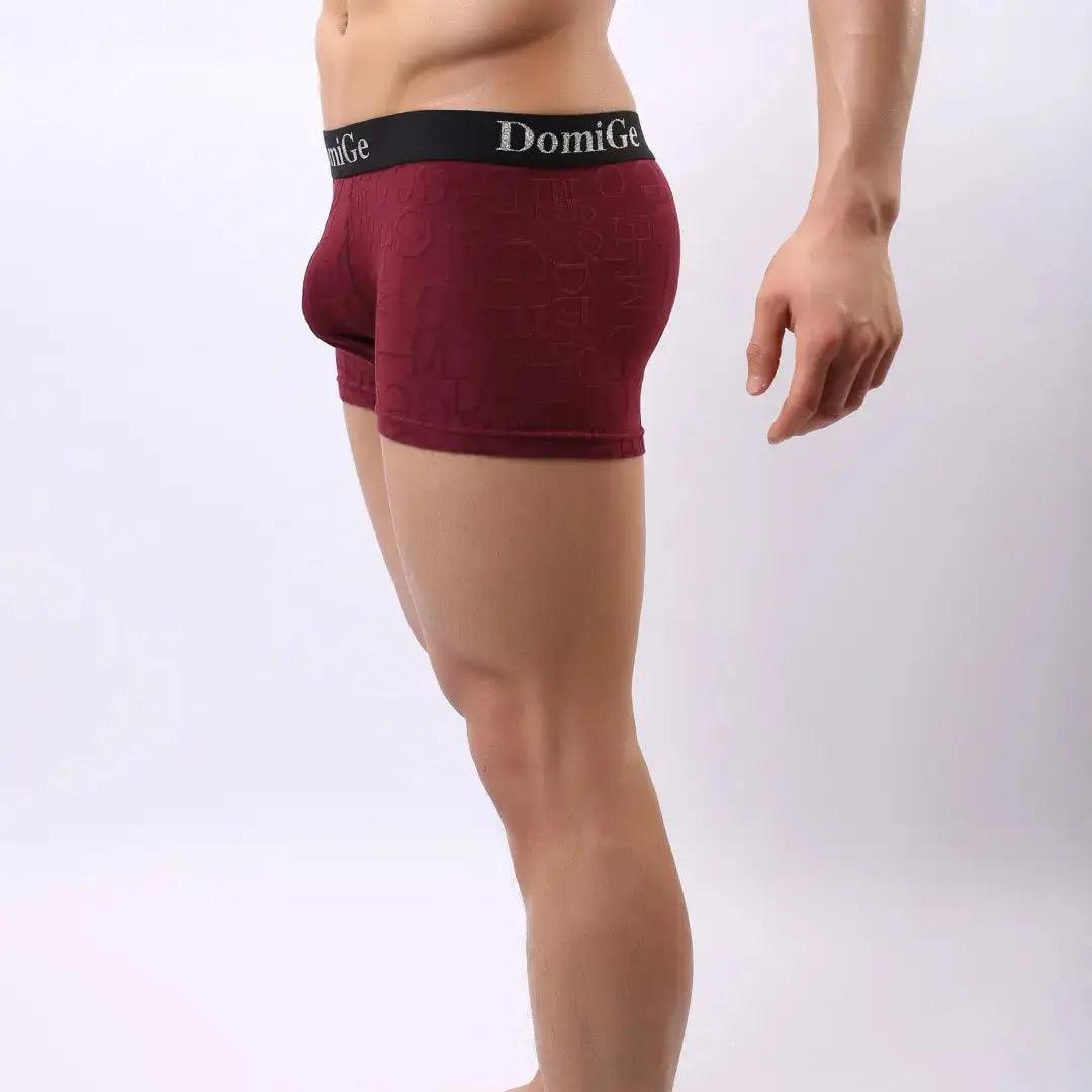 DomiGe Bamboo Boxers Black for Sale Mens Lingerie Underwear - His Inwear