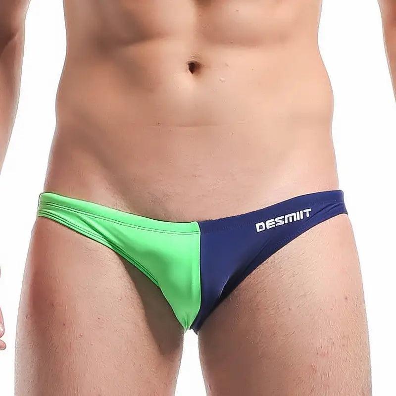 DomiGe Men's Bikini Swim Briefs Low-Rise Brief Swimsuit - His Inwear