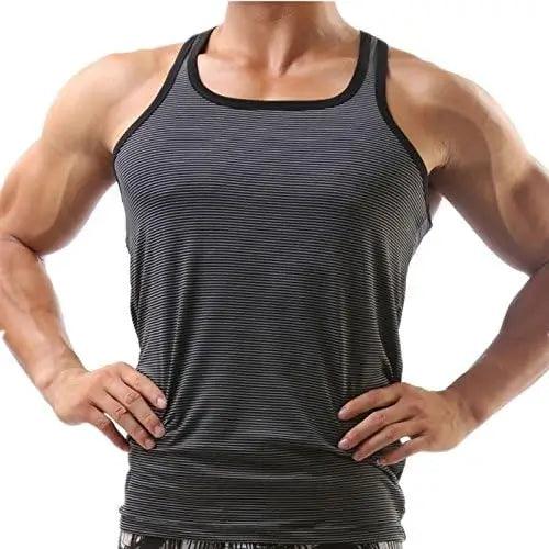 Dominik Men's Muscle Fit Racerback Tank Top - Sleek and Stylish - His Inwear