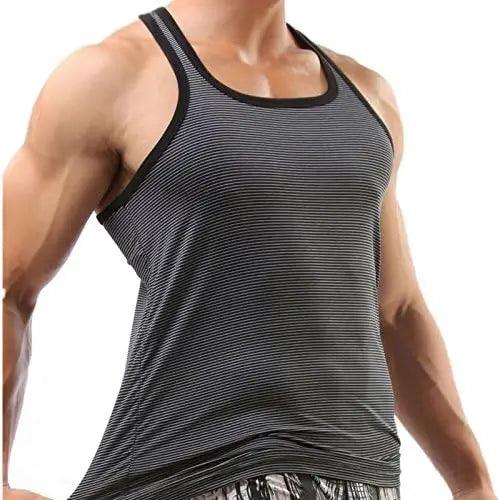 Dominik Men's Muscle Fit Racerback Tank Top - Sleek and Stylish - His Inwear