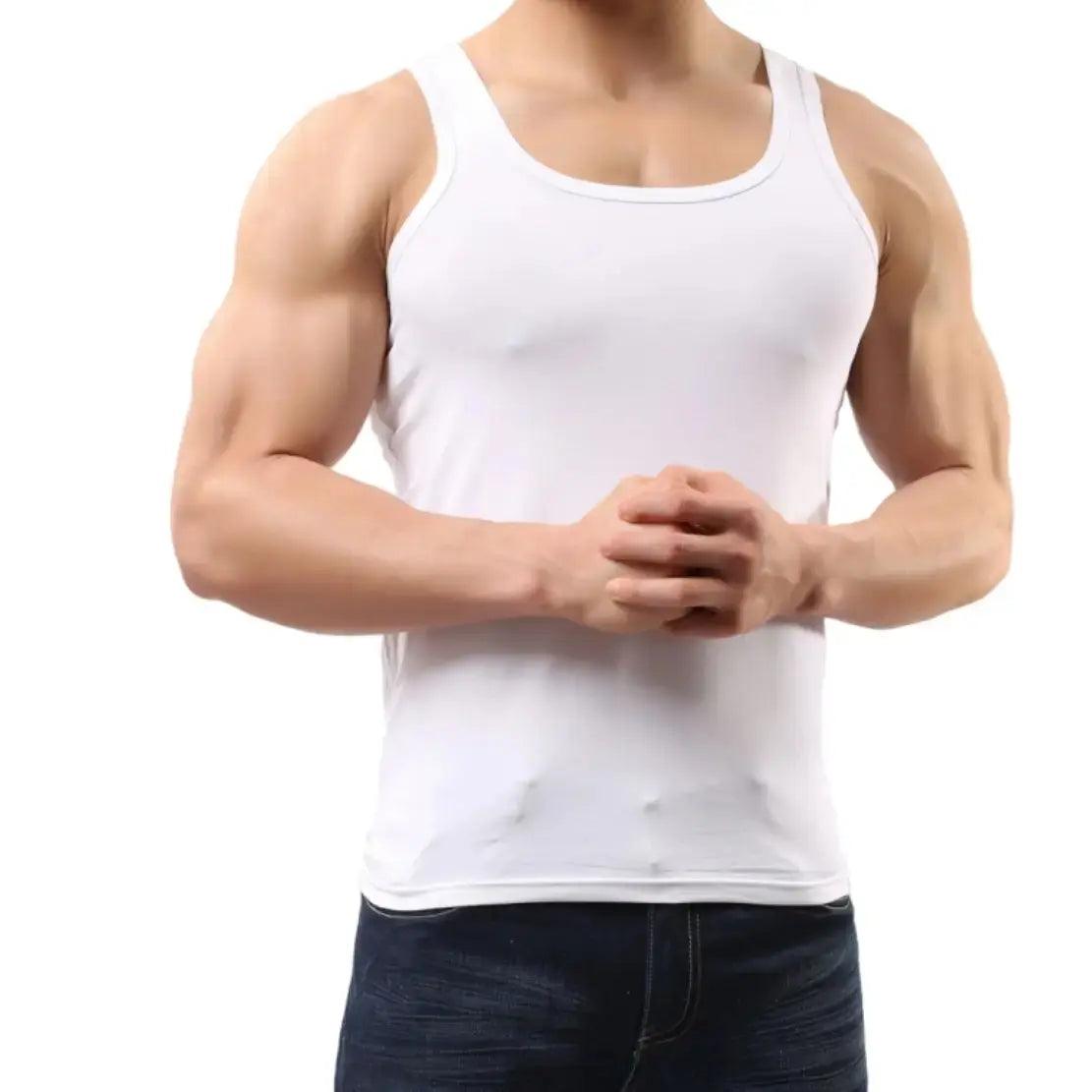 Men's Cotton Tank Top: Classic Comfort Meets Modern Style Male Tank - His Inwear