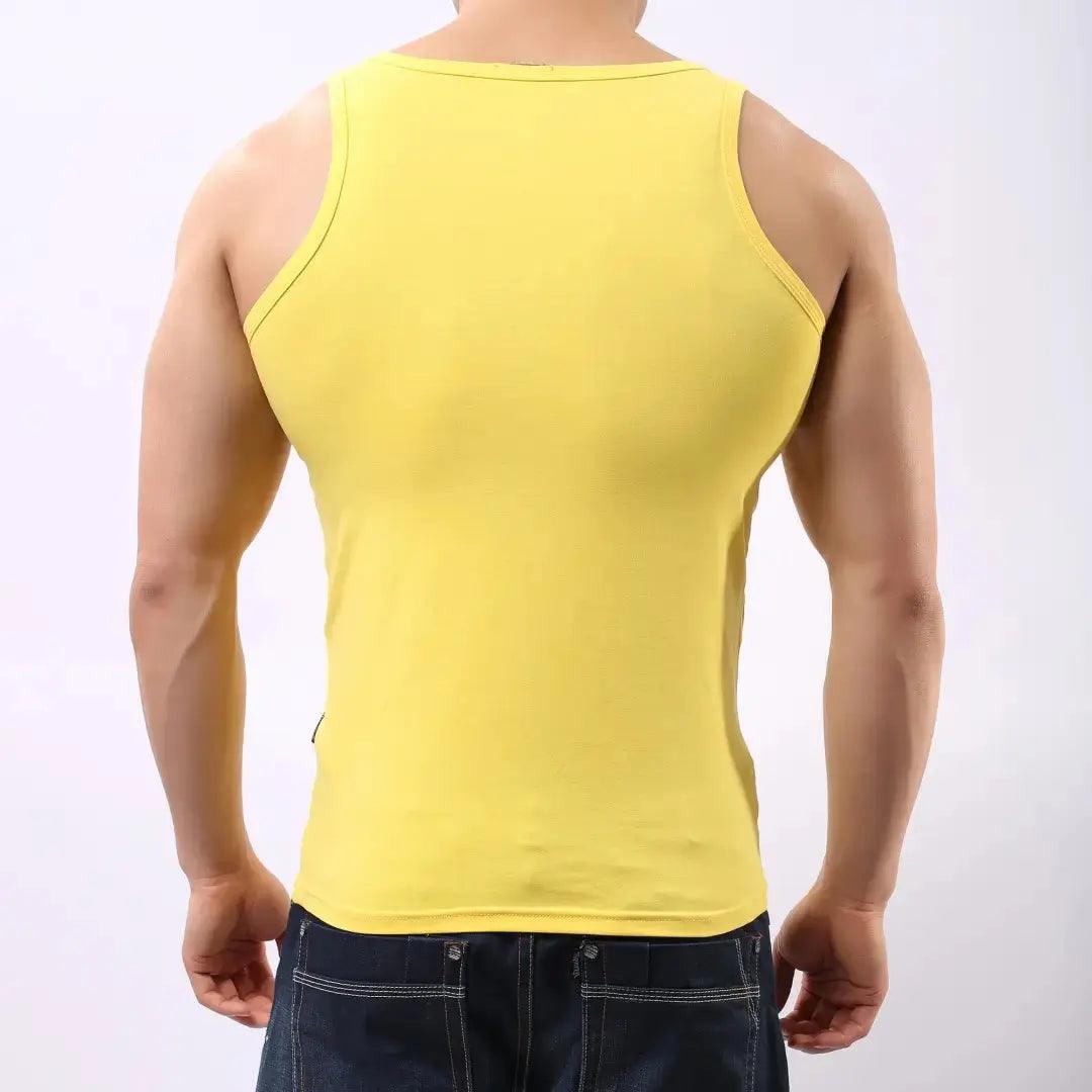 Men's Cotton Tank Top: Classic Comfort Meets Modern Style Male Tank - His Inwear