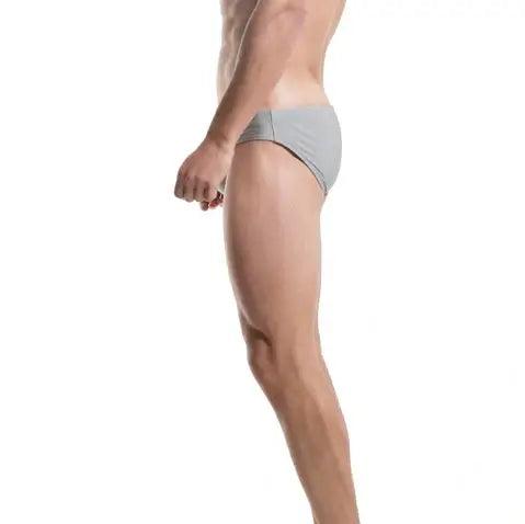 Men's Swim Briefs - Sexy Low Rise Quick Dry Swimwear with Convex Pad - His Inwear