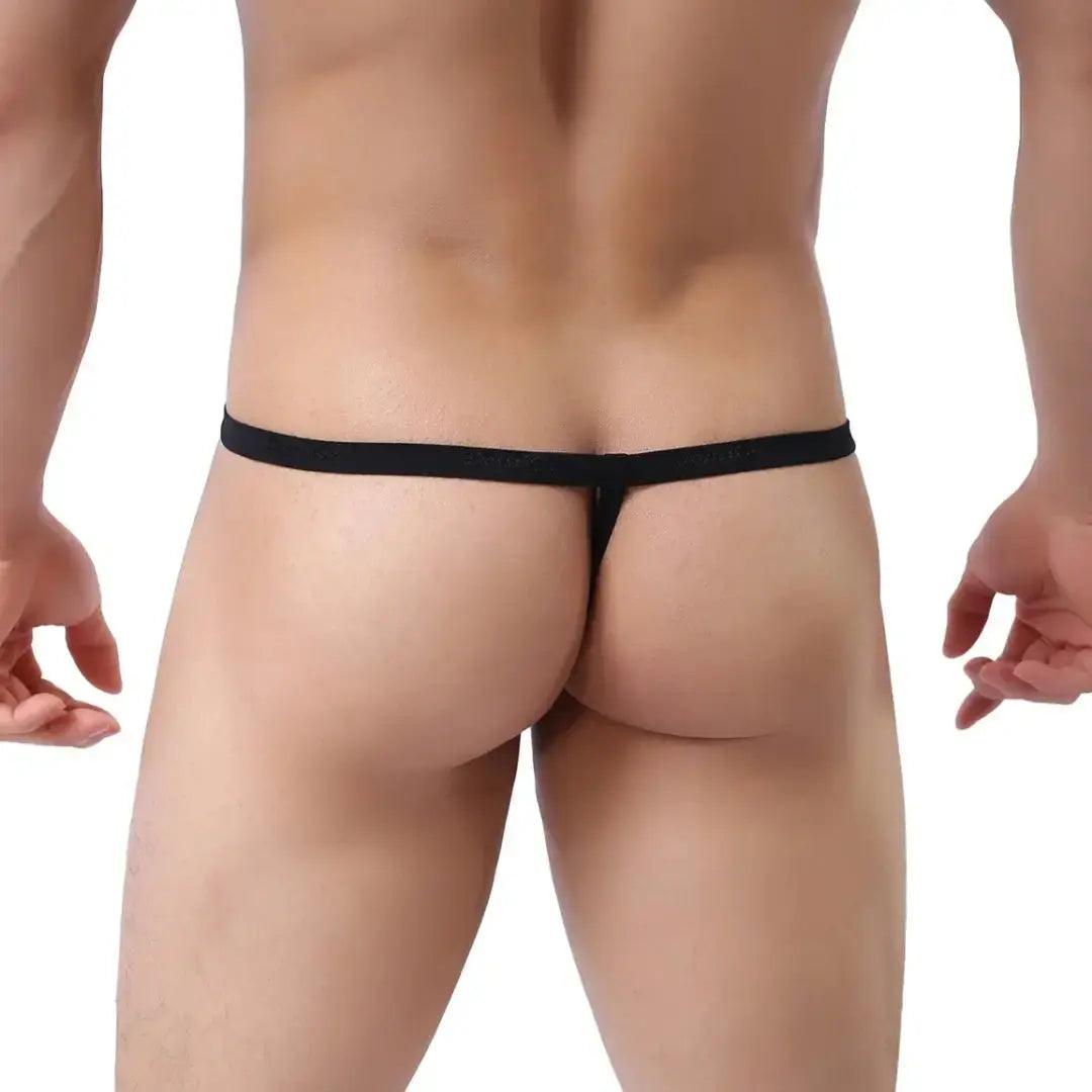 Men's Thong Adjustable String with Branded Elastic Waistband - His Inwear