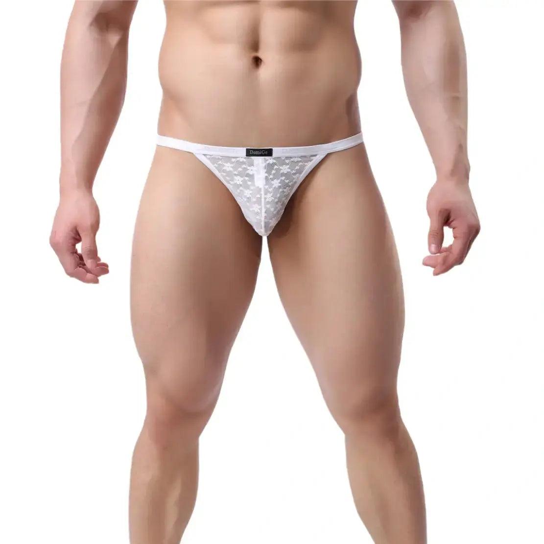 Men's Thong Underwear: Bold Comfort with a Touch of Elegance T-Back - His Inwear