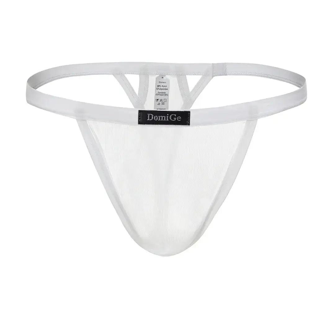 Men's Thong Unique Cutouts Male V-String - His Inwear