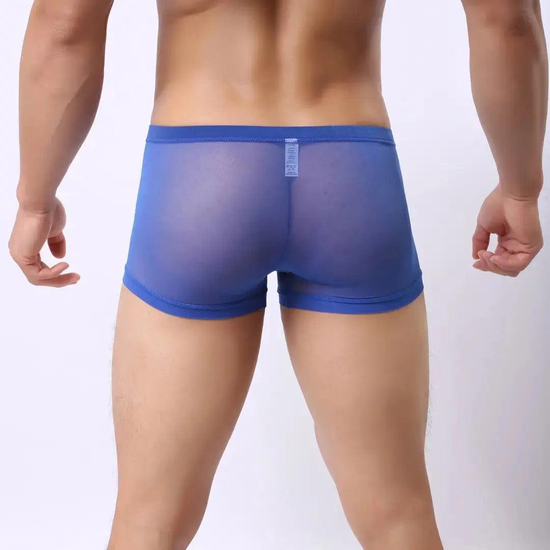 Men's Ultra-Soft Modal Boxer Briefs with Comfort Flex Waistband Male Boxers - His Inwear