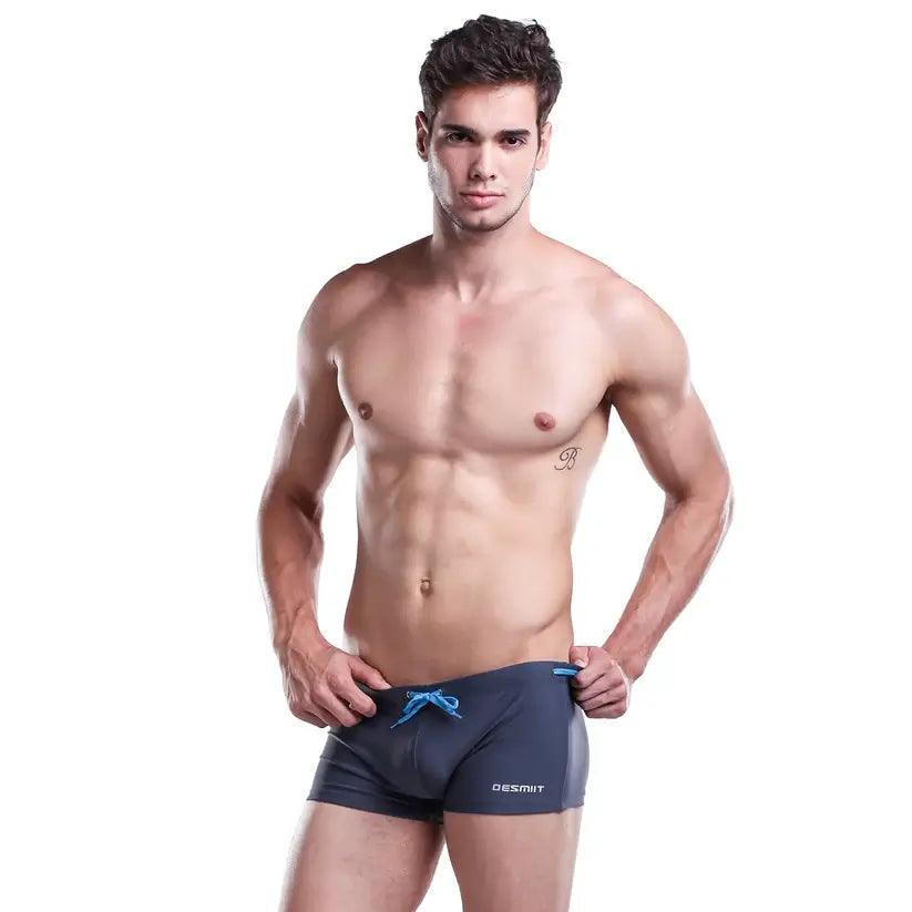 Solid Swim Trunks Beach Bikini - His Inwear